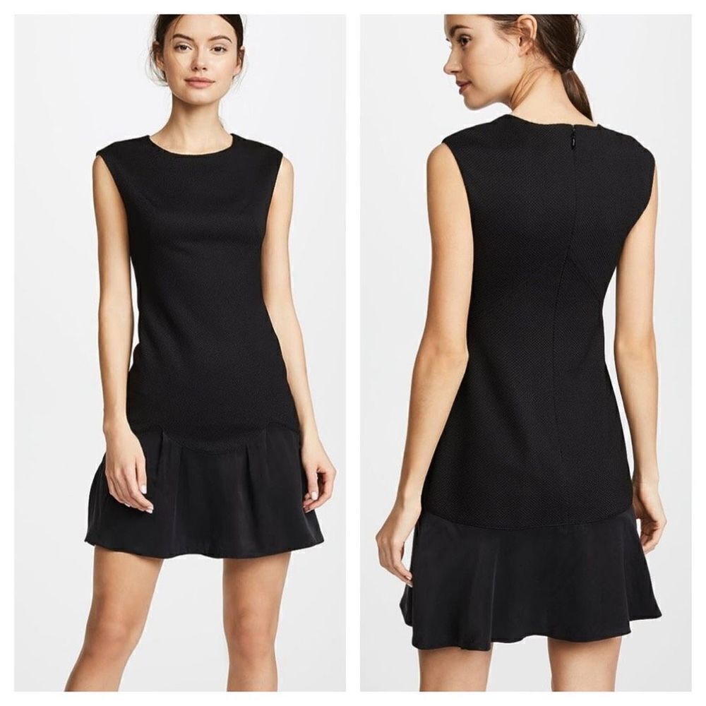 Rebecca Taylor Women's Stacy Dress sz 2 black NEW